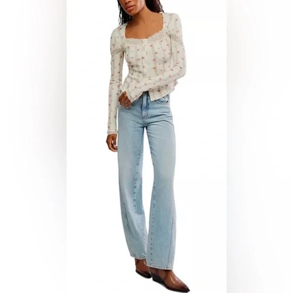 Let’s Party cardi Printed NWOT tea - Picture 5 of 6